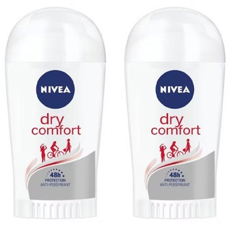 NIVEA Deodorant NIVEA Dry Comfort Deostick 2 x 40 ml
