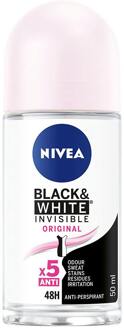 NIVEA Deodorant Nivea Invisible Black & White Roll On Deo 50 ml