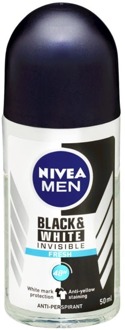 NIVEA Deodorant Nivea Men Invisible Black & White Fresh Roll On Deo 50 ml