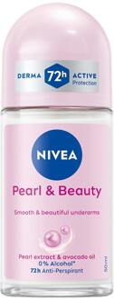 NIVEA Deodorant NIVEA Pearl & Beauty Female Roll On 50 ml