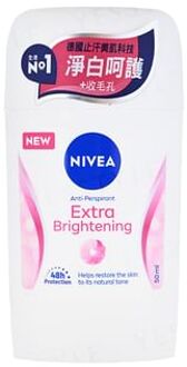 NIVEA Extra Brightening Anti-Perspirant Stick 50ml