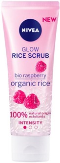 NIVEA Face Scrub Nivea Glow Rice Scrub Raspberry 75 ml