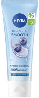 NIVEA Face Scrub NIVEA Smooth Rice Scrub Blueberry 75 ml
