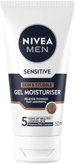 NIVEA Gel Crème Nivea Men Sensitive Skin & Stubble Gel 50 ml