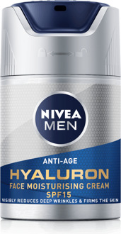 NIVEA Gezichtscrème Nivea Men Anti-Age Hyaluron Face Moisturising Cream SPF15 50 ml