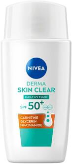 NIVEA Gezichtscrème NIVEA Skin Clear Daily UV Fluid SPF50+ 40 ml
