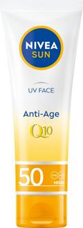 NIVEA Gezichtscrème NIVEA Sun UV Face Anti Age Q10 Cream SPF50 50 ml