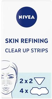 NIVEA Gezichtsmasker Nivea Skin Refining Clear Up Strips 6 st