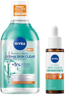 NIVEA Huidverzorgingskit NIVEA Derma Skin Clear Serum & Micellar Water 400 ml + 30 ml