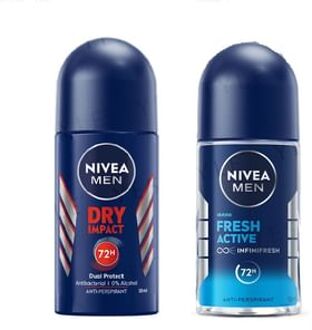 NIVEA Men Deodorant Roll On Dry Impact - 50ml