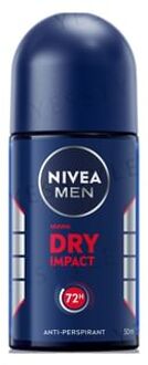 NIVEA Men Dry Impact Deodorant Roll On 50ml