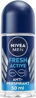 NIVEA Men Fresh Active Mannen Rollerdeodorant 50 ml