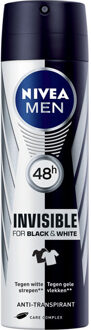 Nivea Men Invisible Black & White Power Spray 150ml