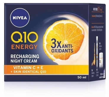 NIVEA Nachtcrème Nivea Q10 Energy Recharging Night Cream 50 ml