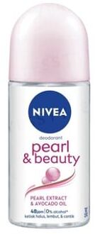 NIVEA Pearl & Beauty Pearl Extract & Avocado Oil Deodorant Roll On 50ml