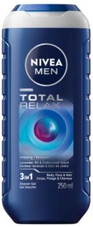 NIVEA Shower Gel Men 3-in-1 Total Relax