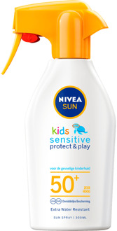 NIVEA Sun Kids - Sensitive Protect & Play - Zonnespray Spf50 - 300ml