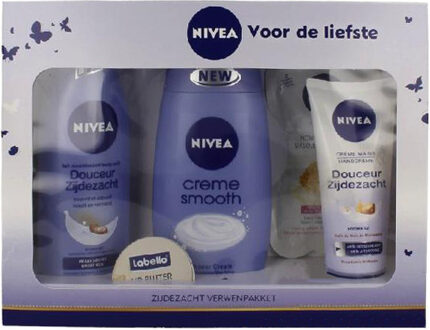 NIVEA Zijdezacht verwenpakket cadeauset, 5-delig