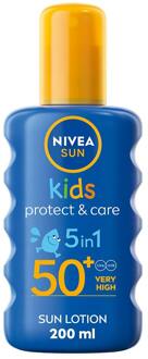 NIVEA Zonnebrandcrème NIVEA Kids Protect & Moisture Spray SPF 50 200 ml