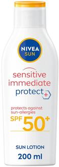 NIVEA Zonnebrandcrème NIVEA Sensitive Immediate Protect Sun-Allergy Lotion SPF 50+ 200 ml