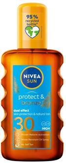 NIVEA Zonnebrandcrème NIVEA Sun Protect & Bronze Oil Spray SPF30 200 ml