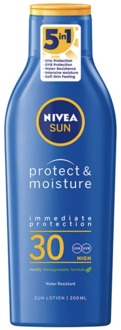 NIVEA Zonnebrandcrème Nivea Sun Protect & Moisture Sun Lotion SPF30 200 ml