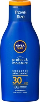 NIVEA Zonnebrandcrème Nivea Sun Protect & Moisture Travel Size SPF30 100 ml