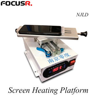 NJLD LCD Screen Separator Outer Glass Cover Heating Separate Machine Preheat Station For Mobile Phone Screen Seperator Machines