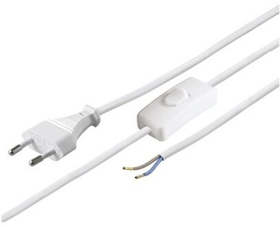 NK 105 SWITCH W-150 electriciteitssnoer Wit 1,5 m