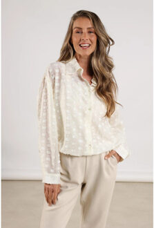 Nkf02006 iris blouse Wit - M