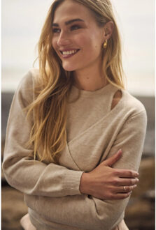 Nkf03039 9 fifi pullover sand Beige - XXXL