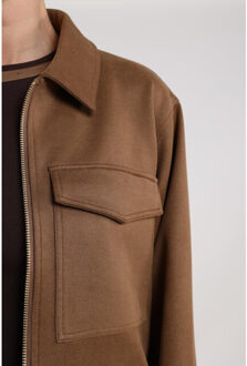 Nkf13060 65 wietse jacket scuba fango Bruin - L