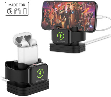 NKNA 2 In 1 Apple Watch Charge Stand Dock For Airpods iPhone One Plus X XS 8 Apple iWatch Dock 4 3 2 Charge Holder