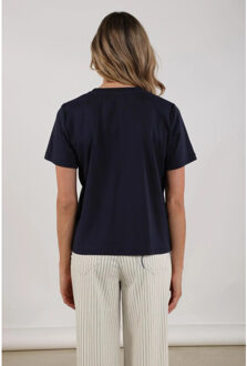 Nks04012 70 luna shirt navy Blauw - XXL