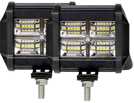 Nlpearl Licht Bar/Werk Licht 48W/96W Led Verlichting Bar Off-Road Spotlight Led bar Voor Trekker Off-Road Atv Trucks Boot 12V 24V 2stk-48W