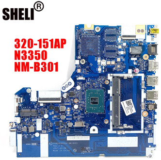 NM-B301 For Lenovo 320-15IAP notebook motherboard DG424 DG524 NM-B301 motherboard CPU N3350 DDR3 100% test work