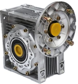 NMRV40 Worm Versnellingsbak Hoge Output Speed Versnellingsbak Richting Flens 63B14 Worm Reducer 90 Graden Speed Reducer