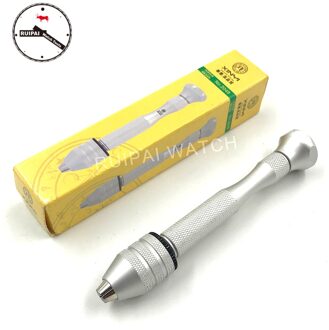 No.2049 Aluminium Swivel Pin Vise Schroevendraaier Hand Boor Chuck Horloge Reparatie Gereedschap Voor Horlogemakers