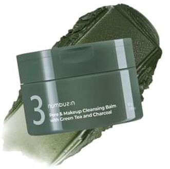No.3 Pore & Makeup Cleansing Balm With Green Tea And Charcoal 85g
