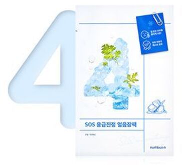 No.4 SOS Icy Soothing Sheet Mask Set 1 set