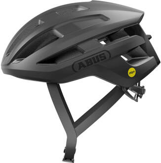 No Brand Abus Helm PowerDome MIPS velvet black M 54-58cm Zwart