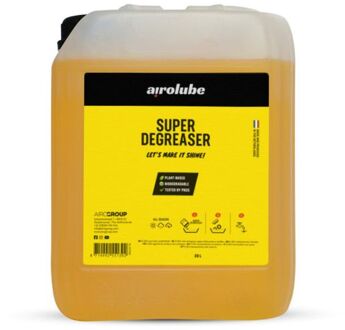No Brand Airolube Ontvetter Super Degrease 5 liter geel