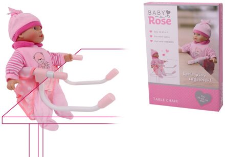 No Brand Baby Rose Baby rose tafel stoel 27669