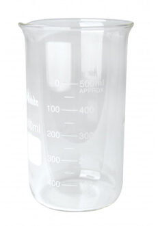 No Brand bekerglas 600 ml gegradueerd hittebestendig