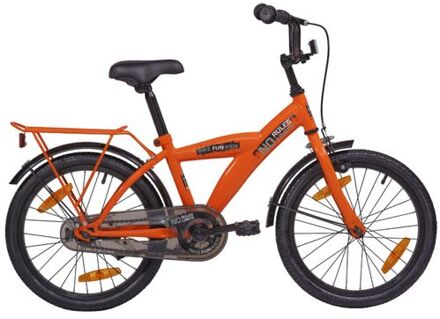 No Brand Bikefun Fiets Bike Fun 18"" RN No limit Oranje