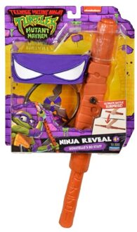 No Brand Boti Teenage Mutant Ninja Turtles Donatello's Bo Staf Speelset Multikleur