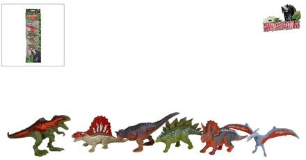 No Brand Dinoworld Dinosaurus Speelfiguren, 6st.