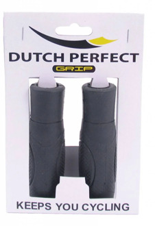 No Brand Dutchperfect Stevige rubberen fietsgreep, 80cm, zwart