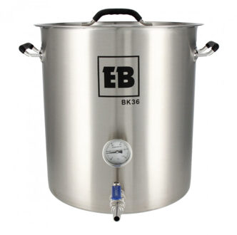 No Brand Easybrew RVS Brouwketel 36 Liter met Kogelkraan
