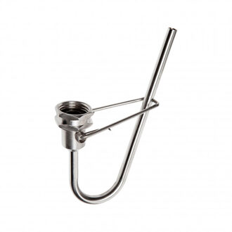 No Brand Flessenspoeler in rvs